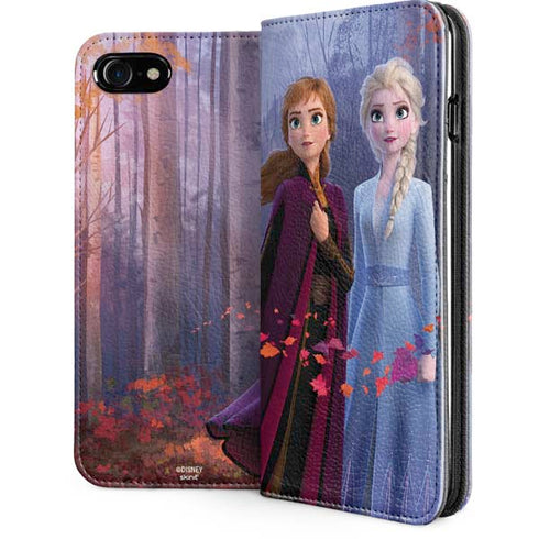 Disney Frozen II Anna and Elsa iPhone SE (2nd & 3rd Gen) Folio Case