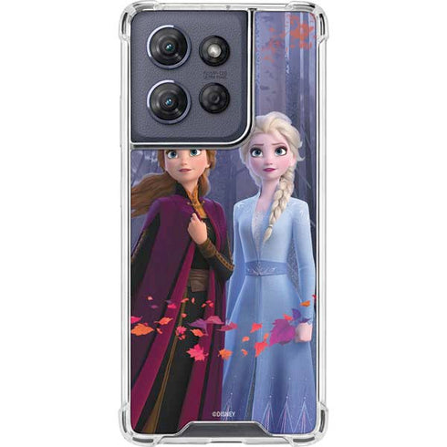Disney Frozen II Anna and Elsa Moto G Play 5G (2025) Clear Case