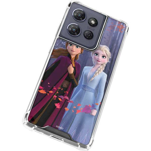 Disney Frozen II Anna and Elsa Moto G Stylus 5G (2025) Clear Case