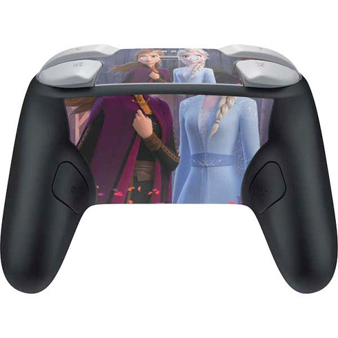Disney Frozen II Anna and Elsa Nintendo Switch 2 (2025) Pro Controller Skin