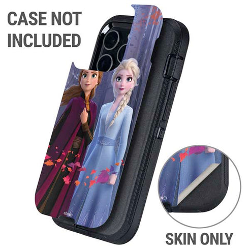 Disney Frozen II Anna and Elsa Otterbox Defender iPhone Skin
