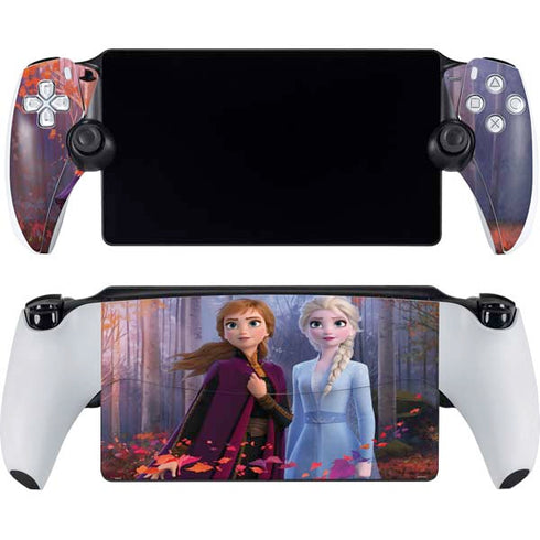 Disney Frozen II Anna and Elsa PlayStation Portal Remote Player Skin