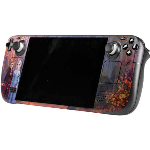 Disney Frozen II Anna and Elsa Steam Deck Handheld Gaming Computer Skin