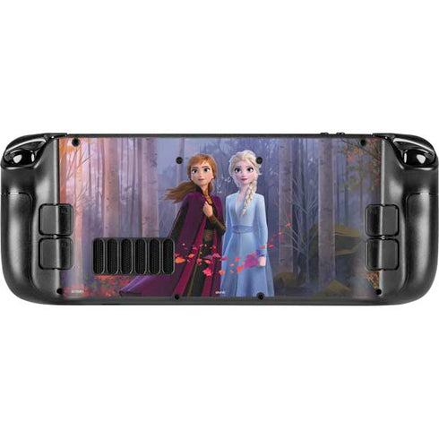 Disney Frozen II Anna and Elsa Steam Deck Handheld Gaming Computer Skin