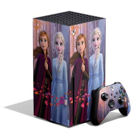Disney Frozen II Anna and Elsa Xbox Series X Bundle Skin