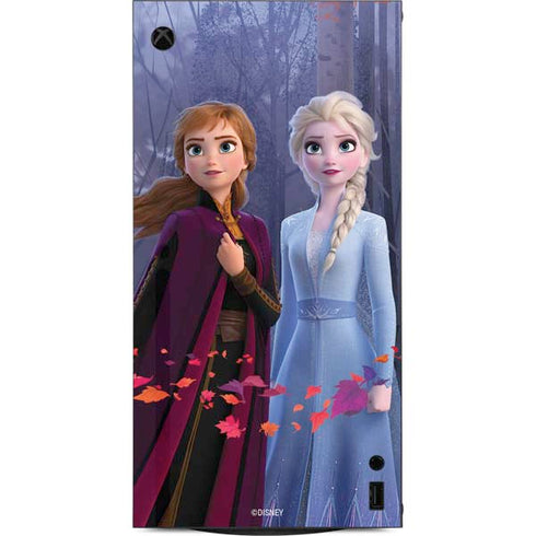 Disney Frozen II Anna and Elsa XBox Series X Digital Edition Console Skin