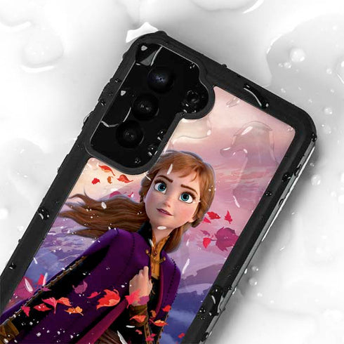 Disney Frozen II Anna Galaxy S24 Plus Waterproof Case