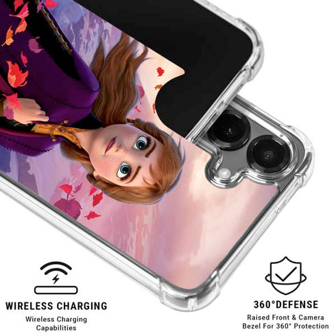 Disney Frozen II Anna Galaxy S26 Clear Case