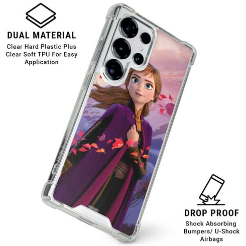 Disney Frozen II Anna Galaxy S26 Ultra Clear Case