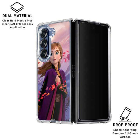 Disney Frozen II Anna Galaxy Z Fold6 Clear Case