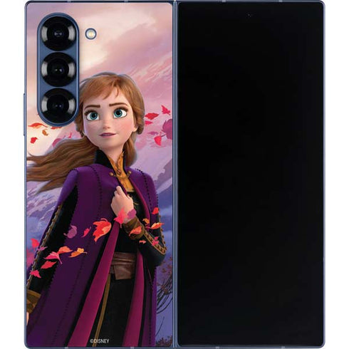 Disney Frozen II Anna Galaxy Z Fold6 Skin