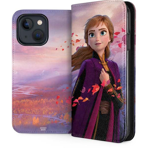 Disney Frozen II Anna iPhone 15 Folio Case