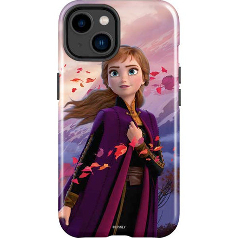 Disney Frozen II Anna iPhone 15 Impact Case