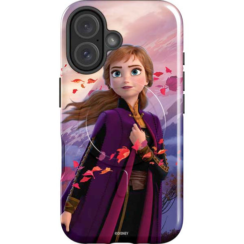 Disney Frozen II Anna iPhone 16 Magsafe Impact Case