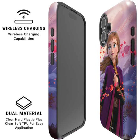 Disney Frozen II Anna iPhone 16 Magsafe Impact Case
