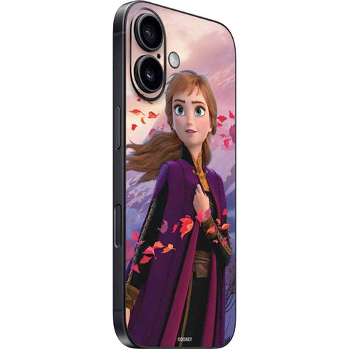 Disney Frozen II Anna iPhone 16 Skin