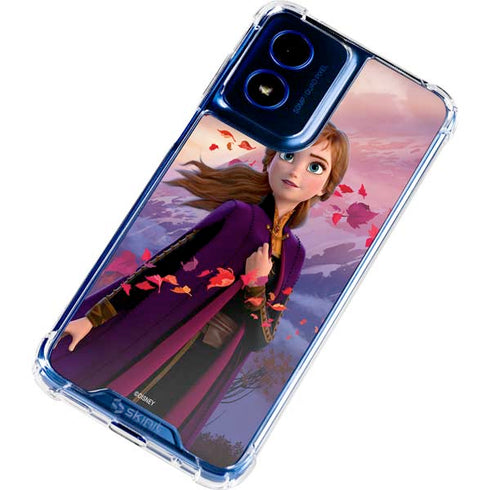Disney Frozen II Anna Moto G Play 4G (2024) Clear Case