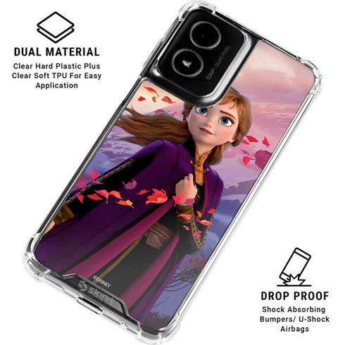 Disney Frozen II Anna Moto G Power 5G (2024) Clear Case