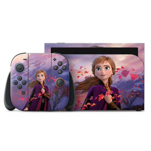 Disney Frozen II Anna Nintendo Switch 2 (2025) with Joy-Con Skin