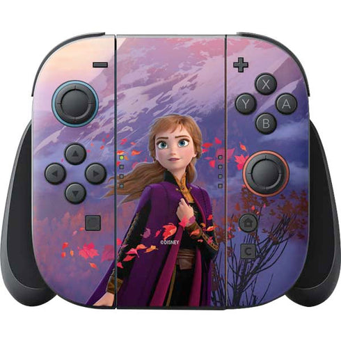 Disney Frozen II Anna Nintendo Switch 2 (2025) Joy-Con Controller Skin