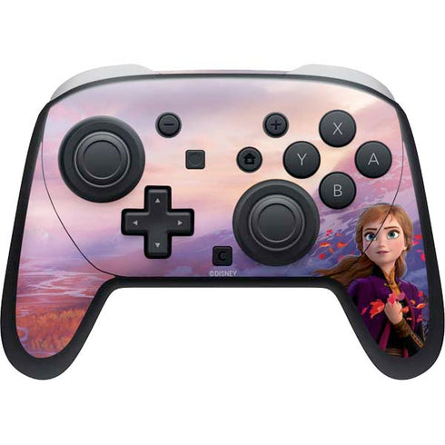 Disney Frozen II Anna Nintendo Switch 2 (2025) Pro Controller Skin