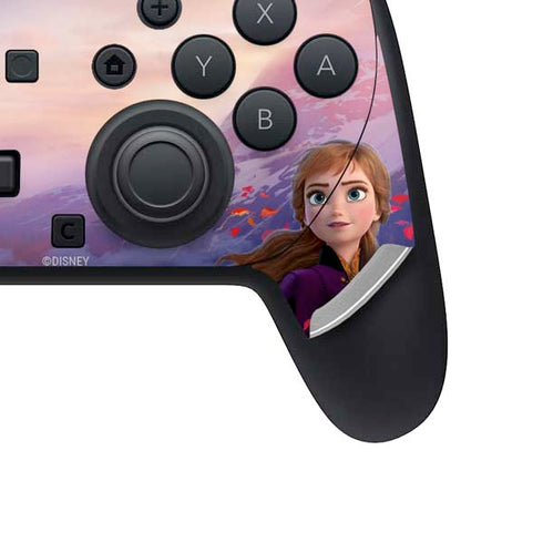Disney Frozen II Anna Nintendo Switch 2 (2025) Pro Controller Skin