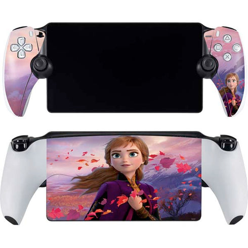 Disney Frozen II Anna PlayStation Portal Remote Player Skin