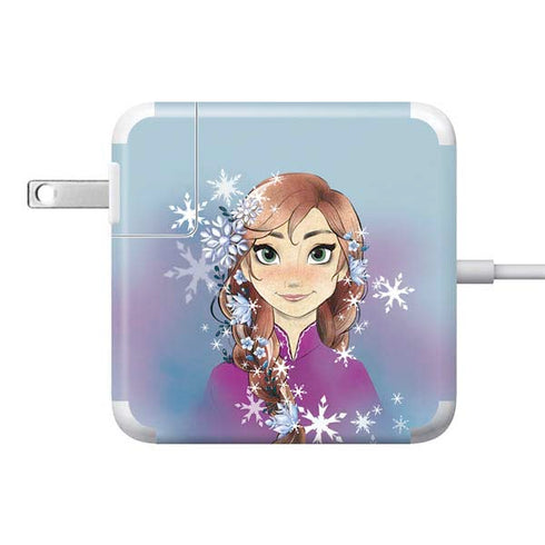 Disney Frozen Anna Portrait 85W Power Adapter (15 and 17 inch MacBook Pro Charger) Skin