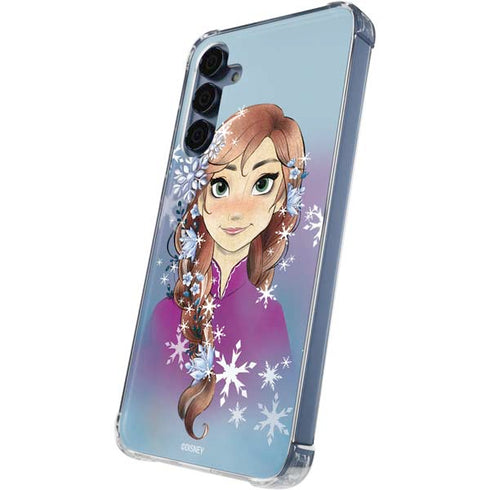 Disney Frozen Anna Portrait Galaxy A35 5G Clear Case