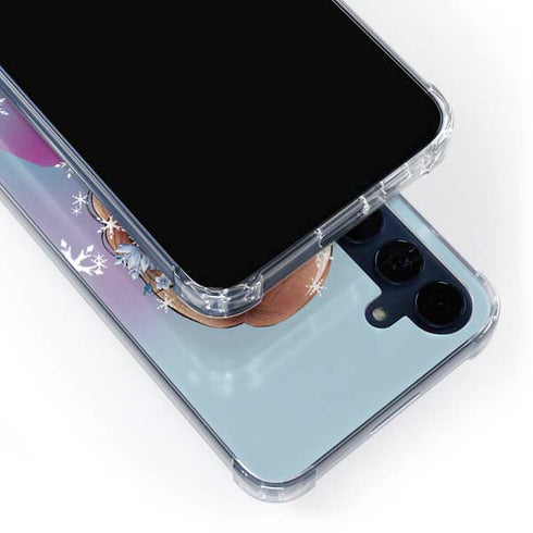 Disney Frozen Anna Portrait Galaxy A55 5G Clear Case