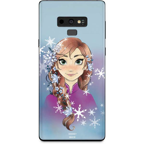 Disney Frozen Anna Portrait Galaxy Note 9 Skin