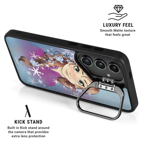 Disney Frozen Anna Portrait Galaxy S25 Kickstand Case