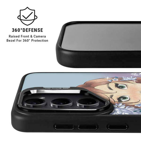 Disney Frozen Anna Portrait Galaxy S25 Kickstand Case