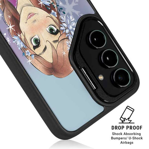 Disney Frozen Anna Portrait Galaxy S25 Ultra Kickstand Case