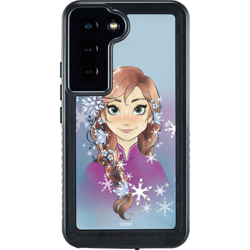 Disney Frozen Anna Portrait Galaxy S24 Waterproof Case