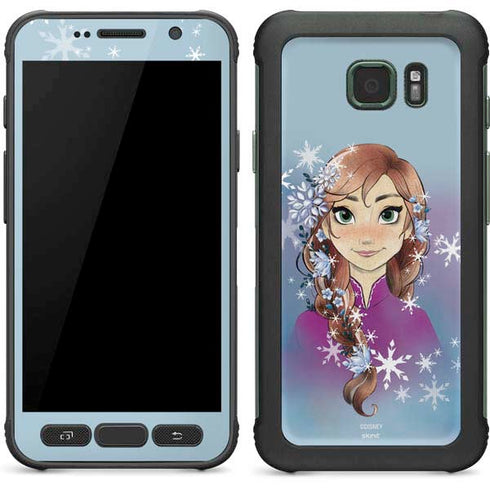 Disney Frozen Anna Portrait Galaxy S7 Active Skin