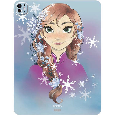 Disney Frozen Anna Portrait iPad Pro 13in M4 (2024) Skin