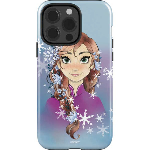 Disney Frozen Anna Portrait iPhone 15 Pro Impact Case