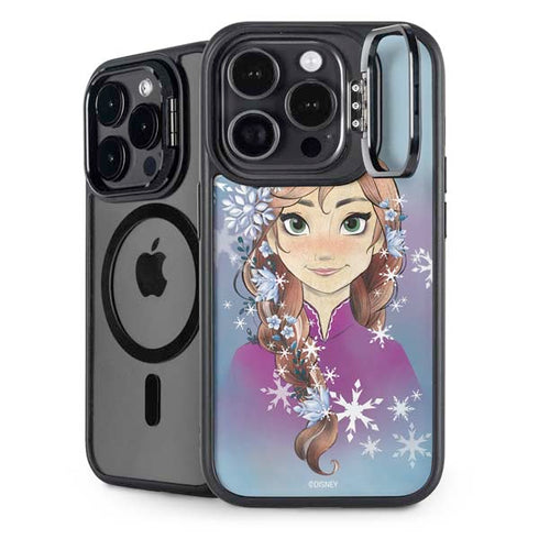 Disney Frozen Anna Portrait iPhone 15 Pro Max Kickstand Case