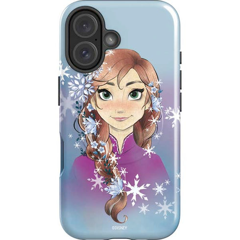 Disney Frozen Anna Portrait iPhone 16 Magsafe Impact Case