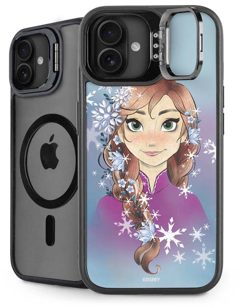 Disney Frozen Anna Portrait iPhone 16 Plus Kickstand Case