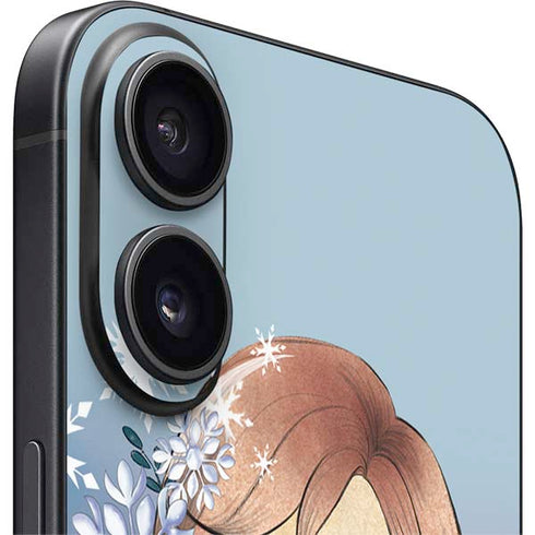 Disney Frozen Anna Portrait iPhone 16 Plus Skin