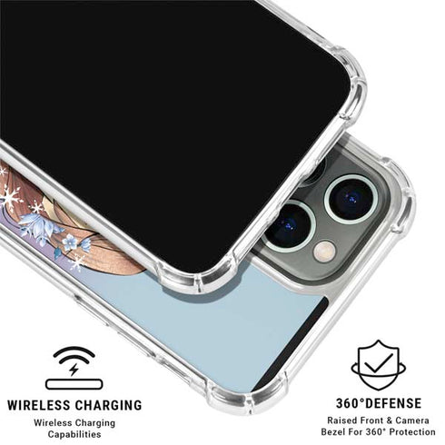 Disney Frozen Anna Portrait iPhone 16 Pro Max Clear Case