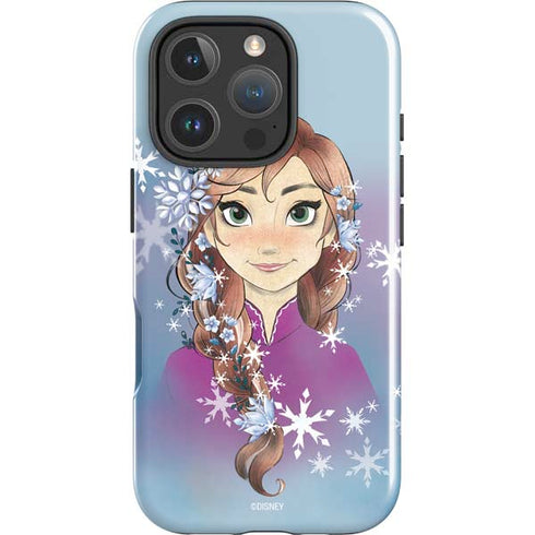 Disney Frozen Anna Portrait iPhone 16 Pro Max Impact Case