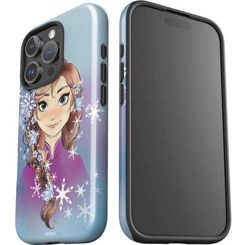 Disney Frozen Anna Portrait iPhone 16 Pro Max Impact Case