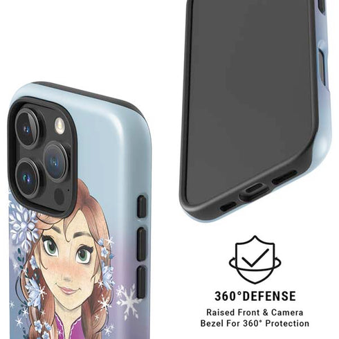 Disney Frozen Anna Portrait iPhone 16 Pro Max Magsafe Impact Case