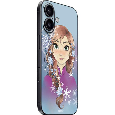 Disney Frozen Anna Portrait iPhone 16 Skin