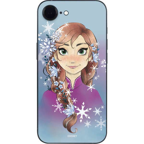 Disney Frozen Anna Portrait iPhone 16e Skin