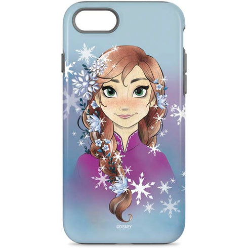 Disney Frozen Anna Portrait iPhone Cases