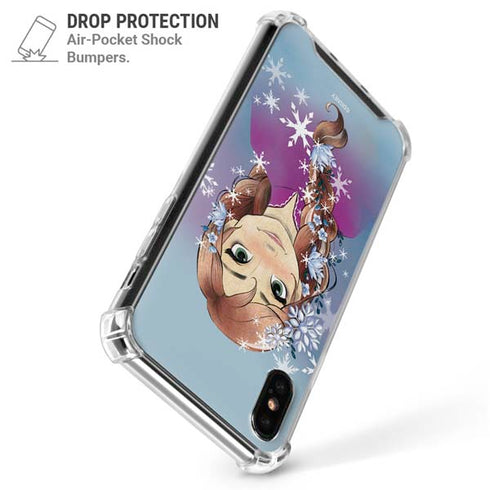 Disney Frozen Anna Portrait iPhone X/XS Clear Case